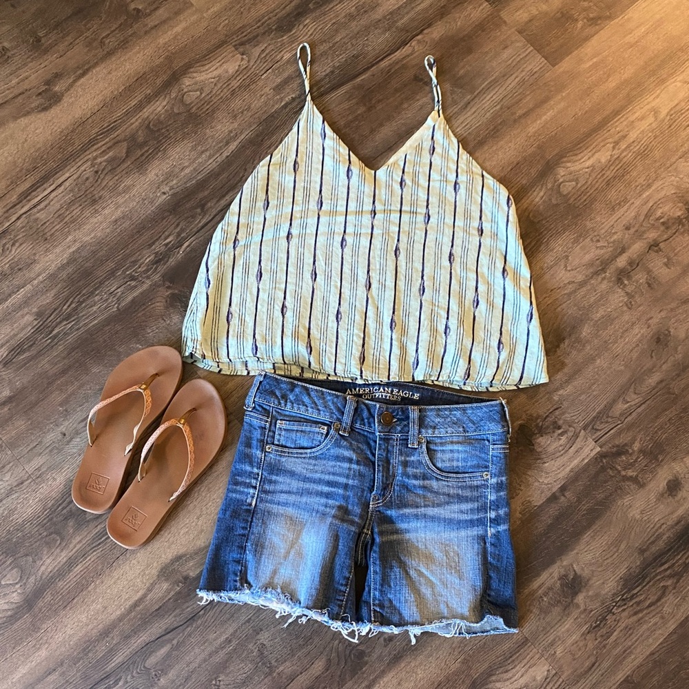 Final Touch Striped Tank Top - Picture 9 of 9